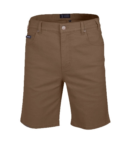 Pilbara Men's Cotton Stretch Jean Short
