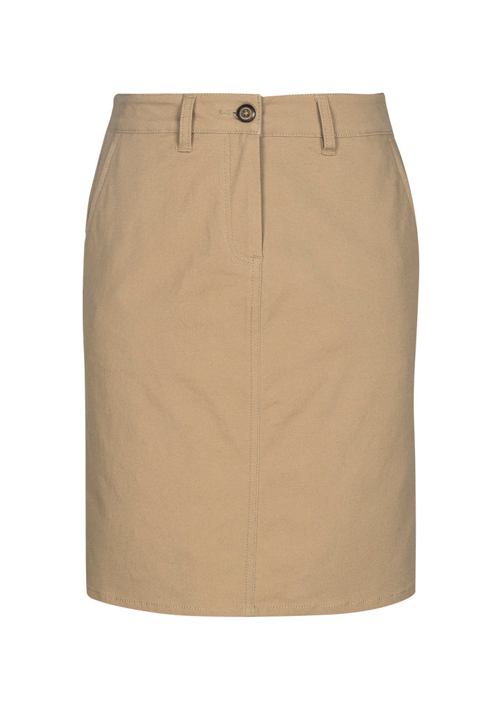 Biz BS022L Ladies Lawson Chino Skirt