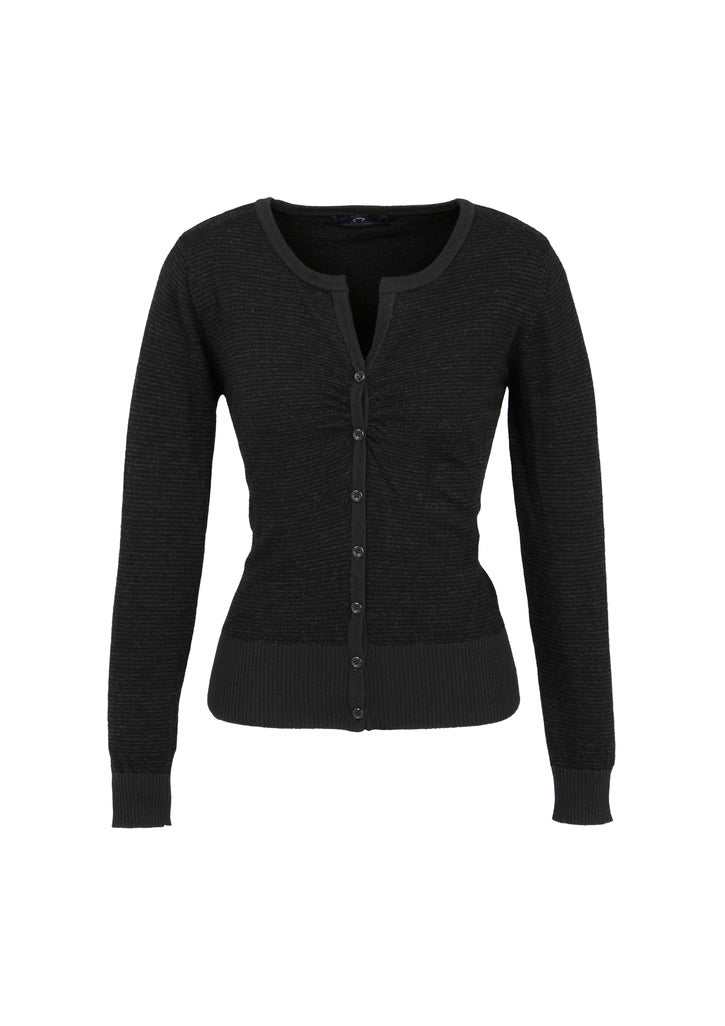 Biz LC131LL Ladies Origin Merino Cardigan