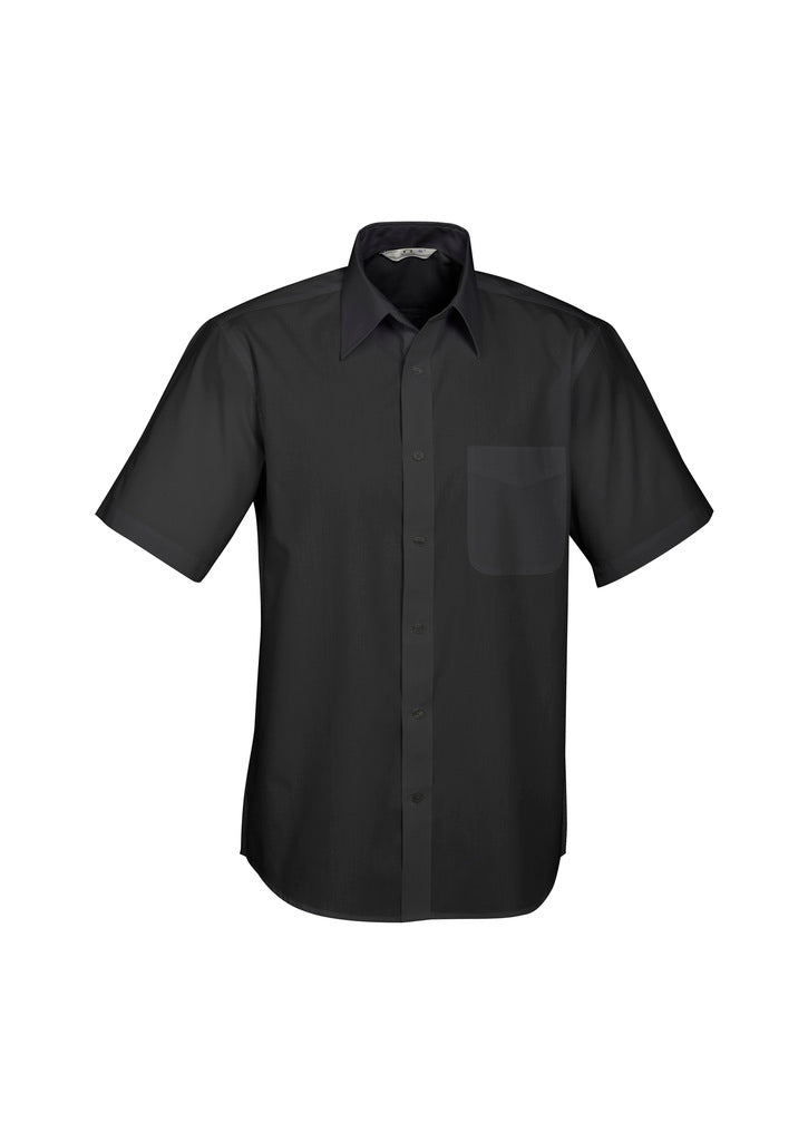Biz S10512 Mens Base Short Sleeve Shirt