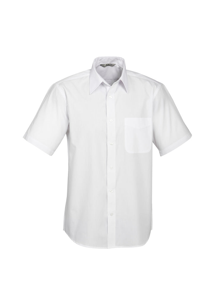 Biz S10512 Mens Base Short Sleeve Shirt