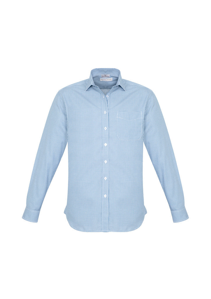 Biz S716ML Mens Ellison Long Sleeve Shirt