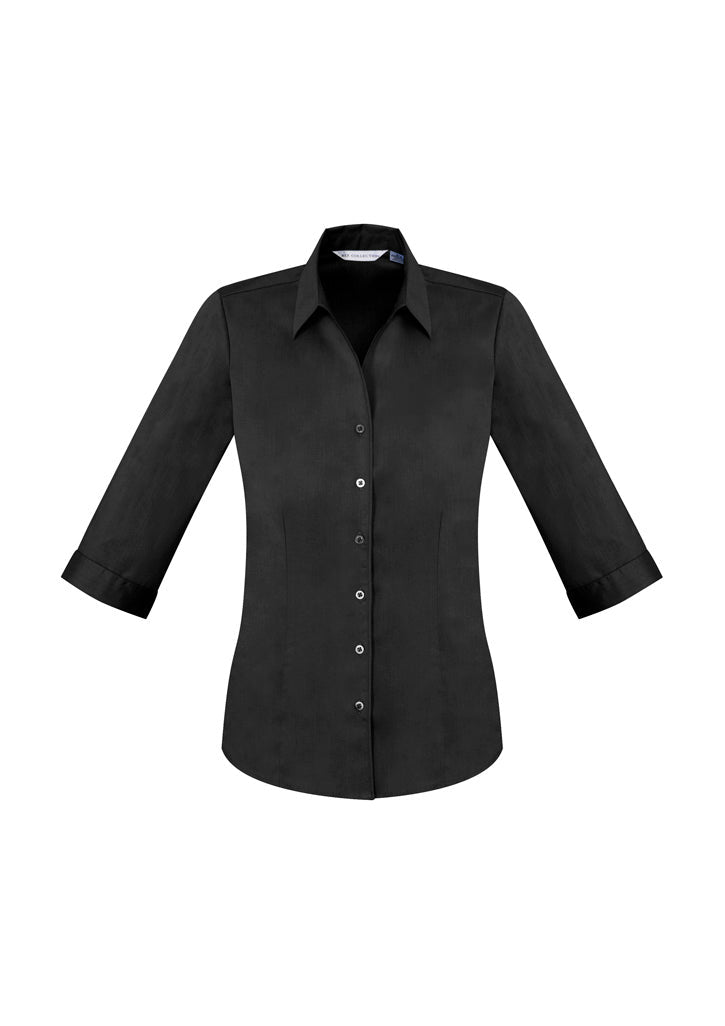Biz S770LT Ladies Monaco 3/4 Sleeve Shirt