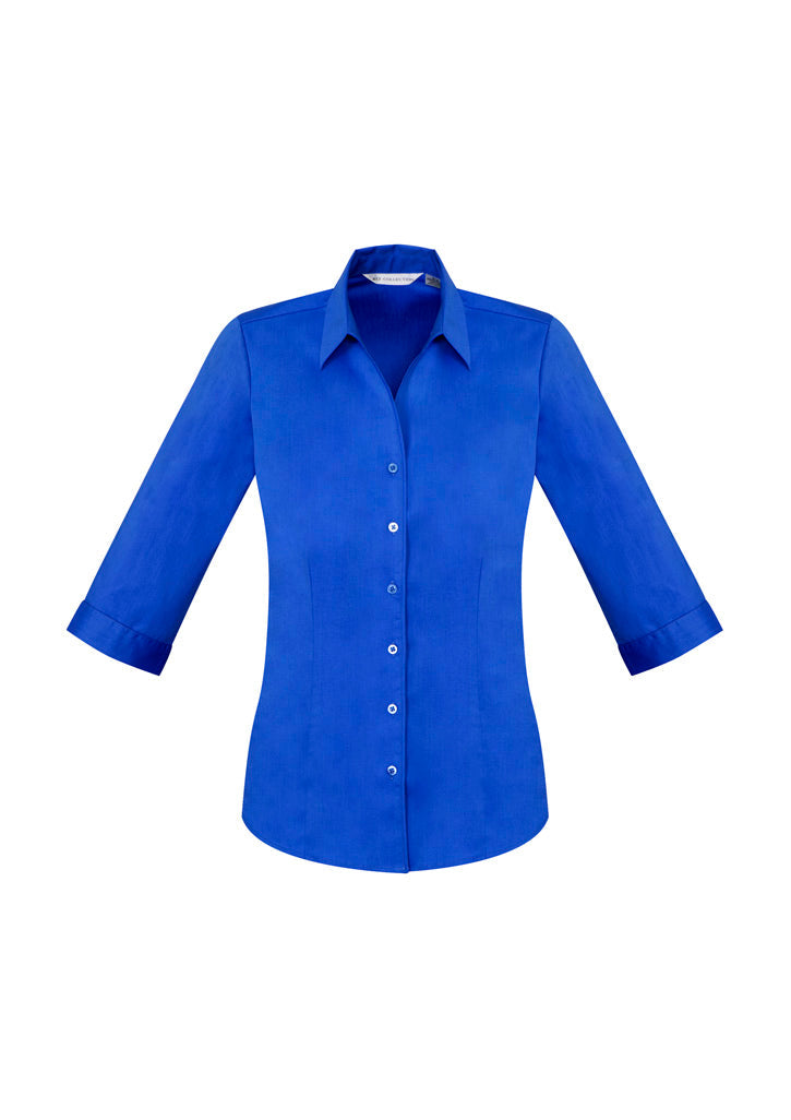 Biz S770LT Ladies Monaco 3/4 Sleeve Shirt
