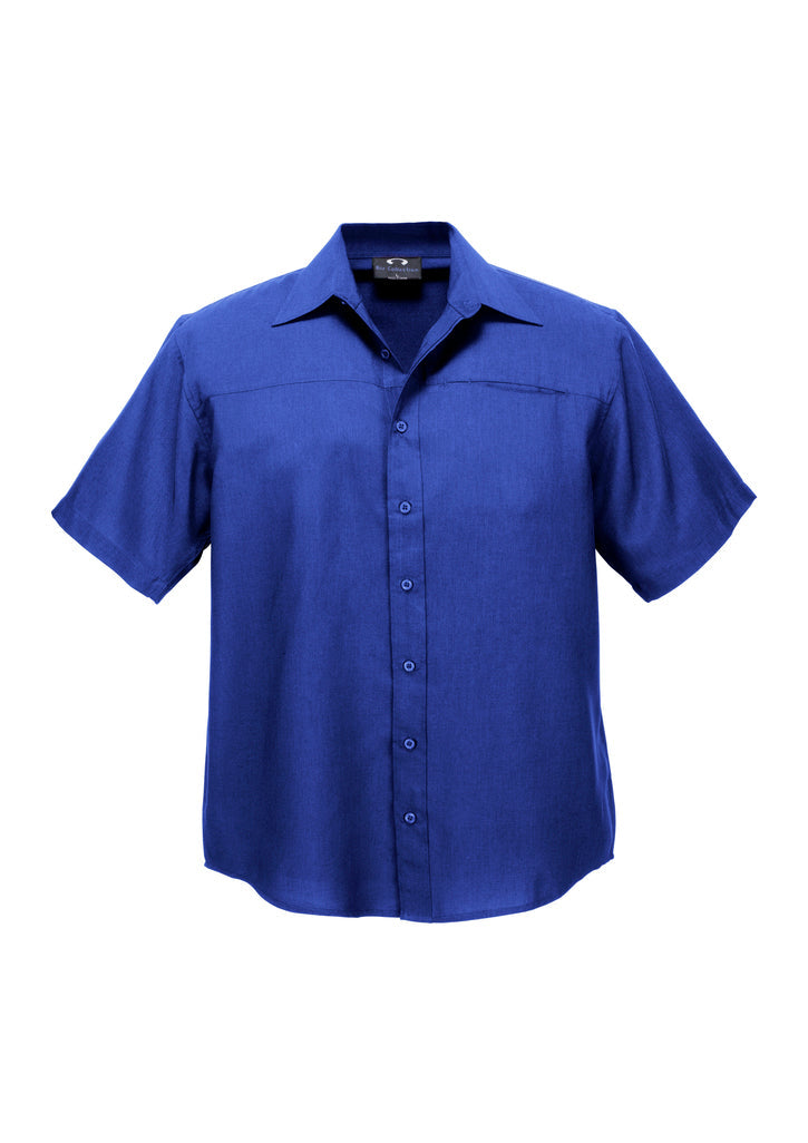 Biz SH3603 Mens Plain Oasis Short Sleeve Shirt