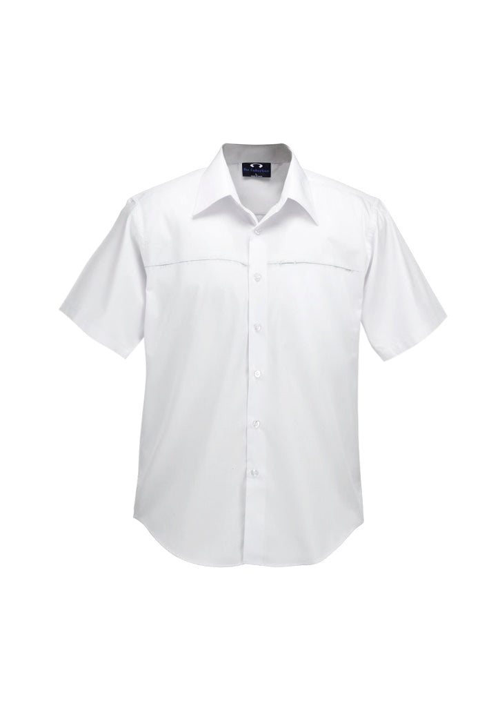 Biz SH3603 Mens Plain Oasis Short Sleeve Shirt