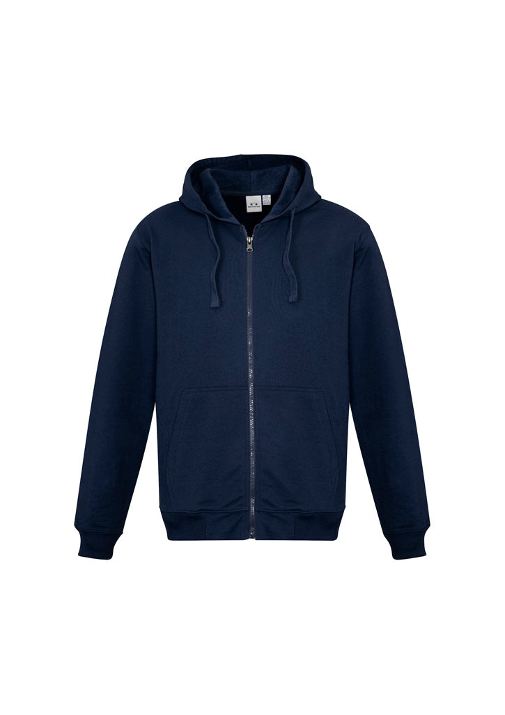 Biz SW762M Mens Crew Zip Hoodie