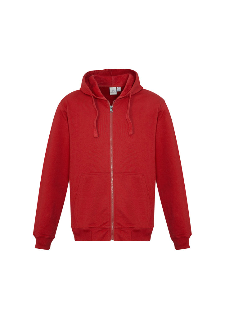 Biz SW762M Mens Crew Zip Hoodie
