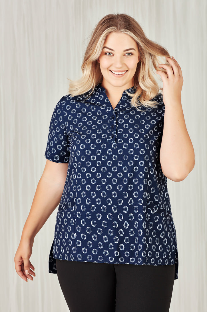 Womens Florence Daisy Print Tunic CS950LS BizCare