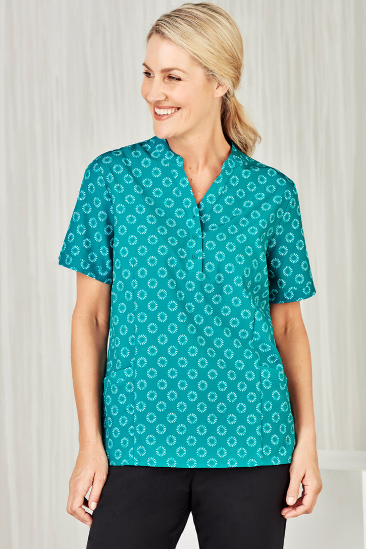 Womens Florence Daisy Print Tunic CS950LS BizCare