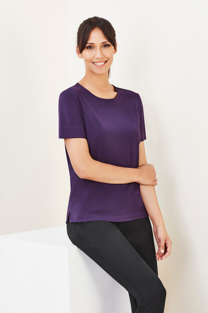 Womens Marley Jersey T-Top CS952LS BizCare