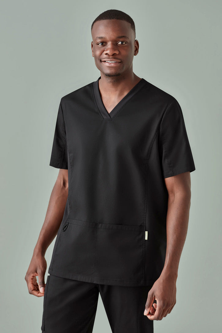 Mens Riley V-Neck Scrub Top CST043MS BizCare