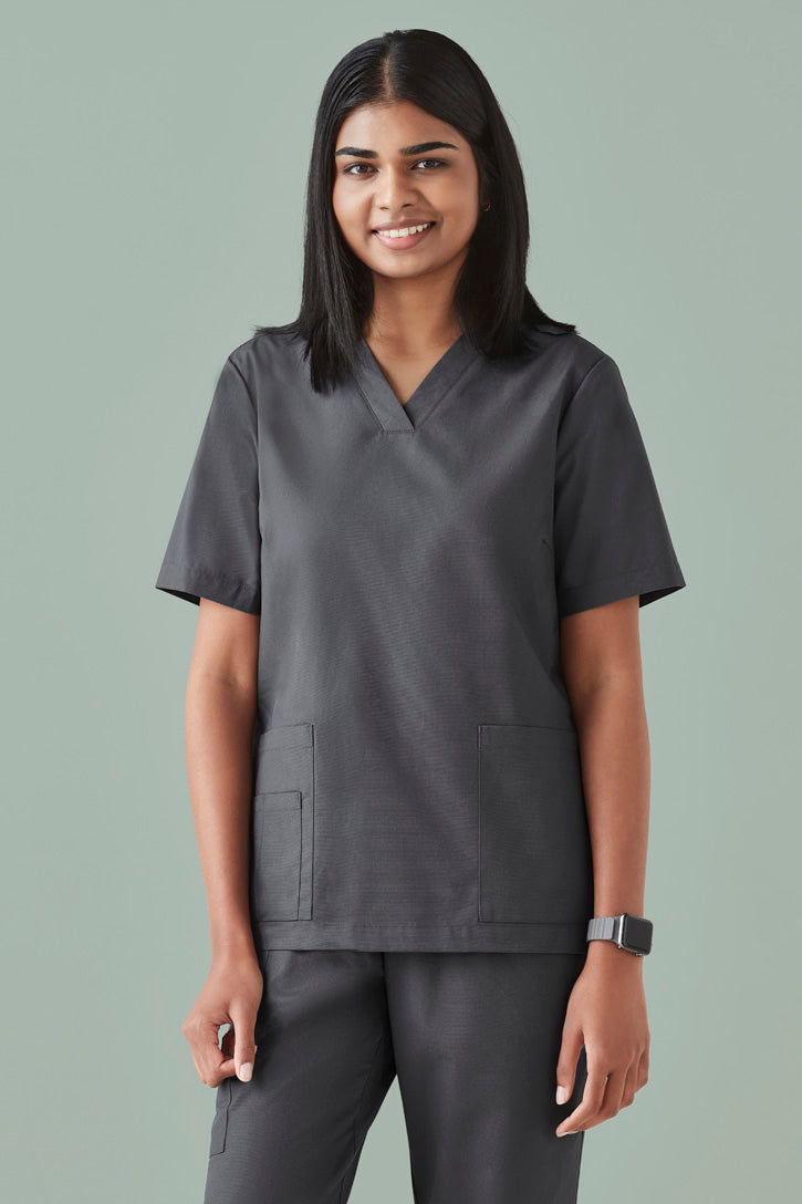 Womens Tokyo V-Neck Scrub Top CST141LS BizCare