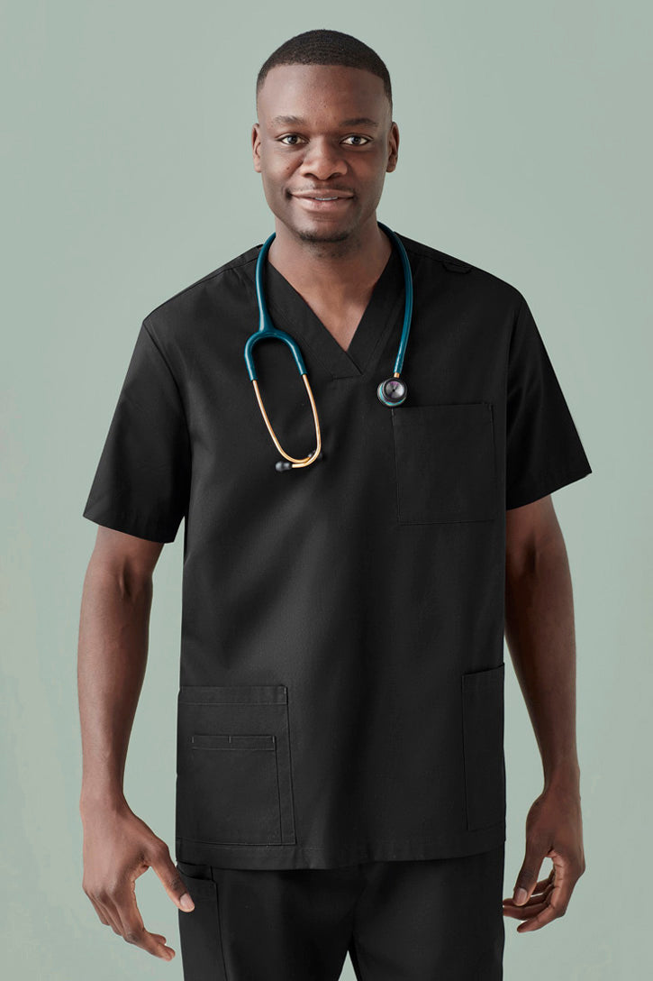 Mens Tokyo V-Neck Scrub Top CST141MS BizCare