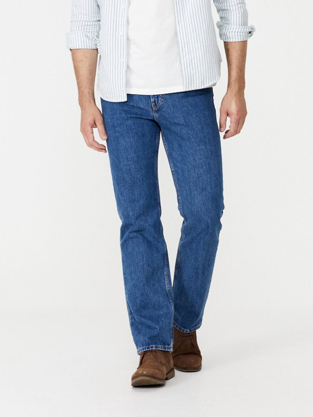 Jeans Regular Straight Stonewash Levis 516