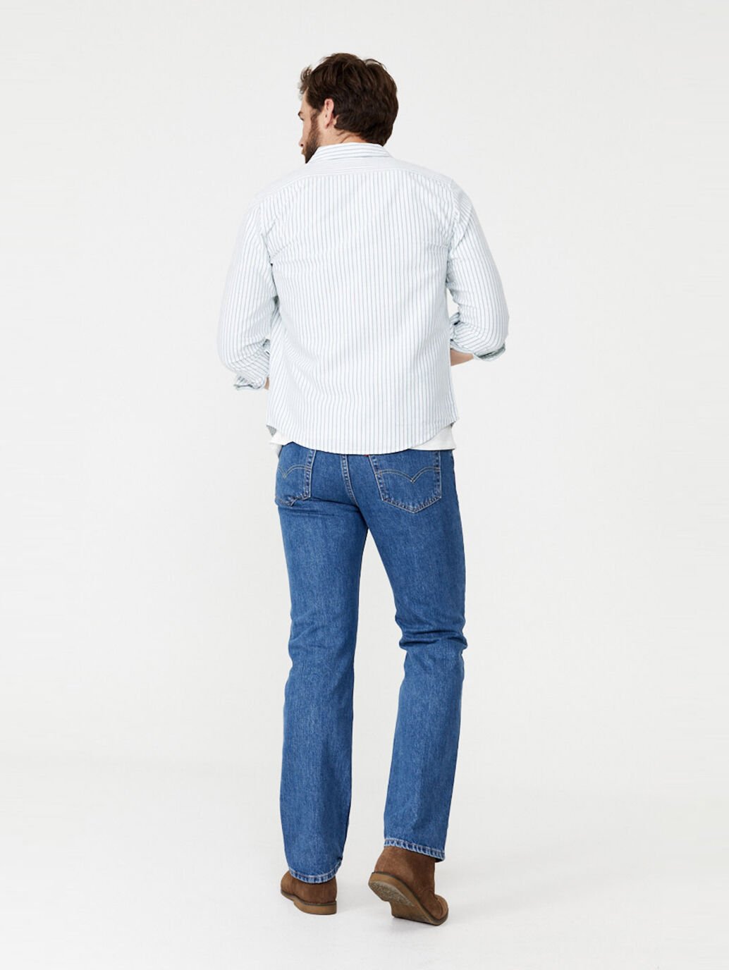 Jeans Regular Straight Stonewash Levis 516