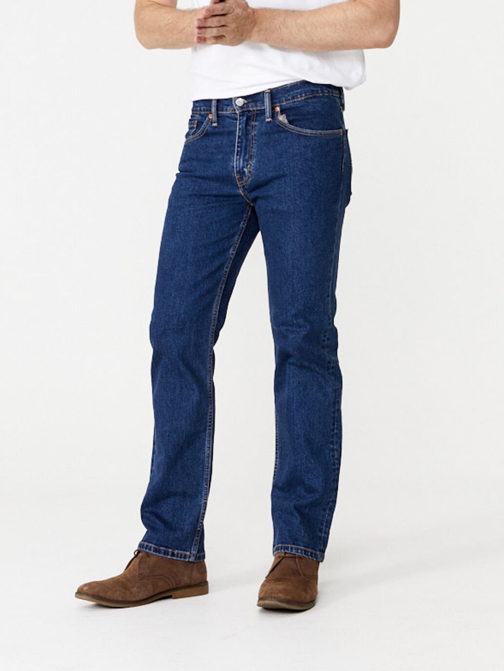 Jeans Regular Straight Dark Stonewash Levis 516