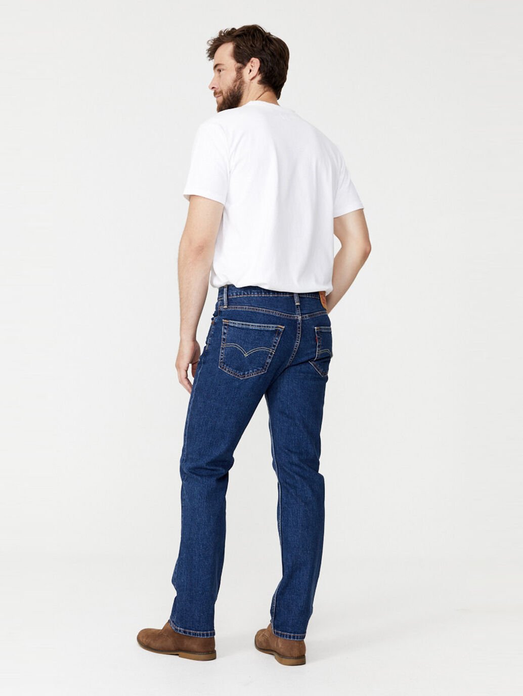 Jeans Regular Straight Dark Stonewash Levis 516