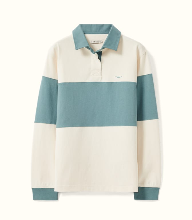 RM Williams Narran panel stripe rugby