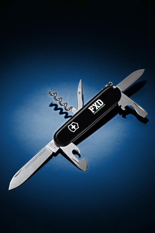 LIMITED EDITION FXD X VICTORINOX SWISS ARMY KNIFE.