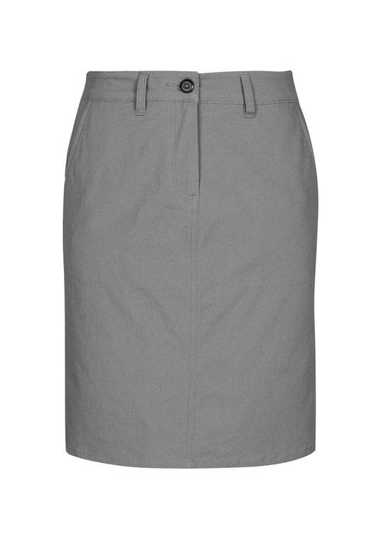 Biz BS022L Ladies Lawson Chino Skirt