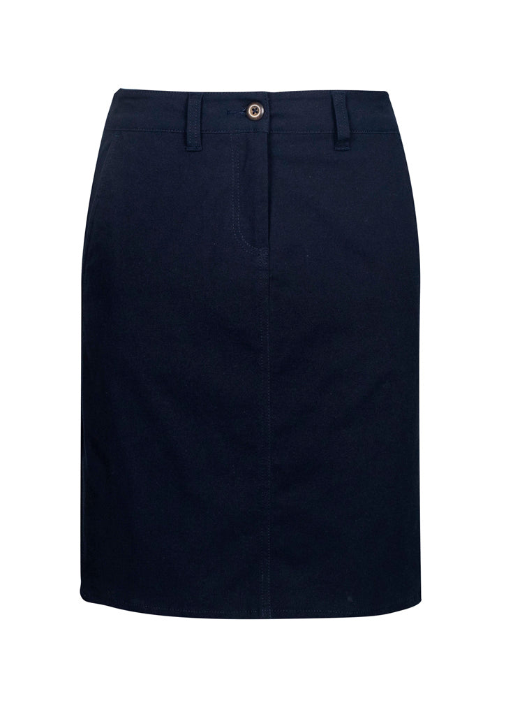 Biz BS022L Ladies Lawson Chino Skirt
