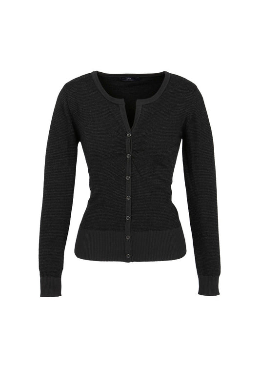 Biz LC131LL Ladies Origin Merino Cardigan