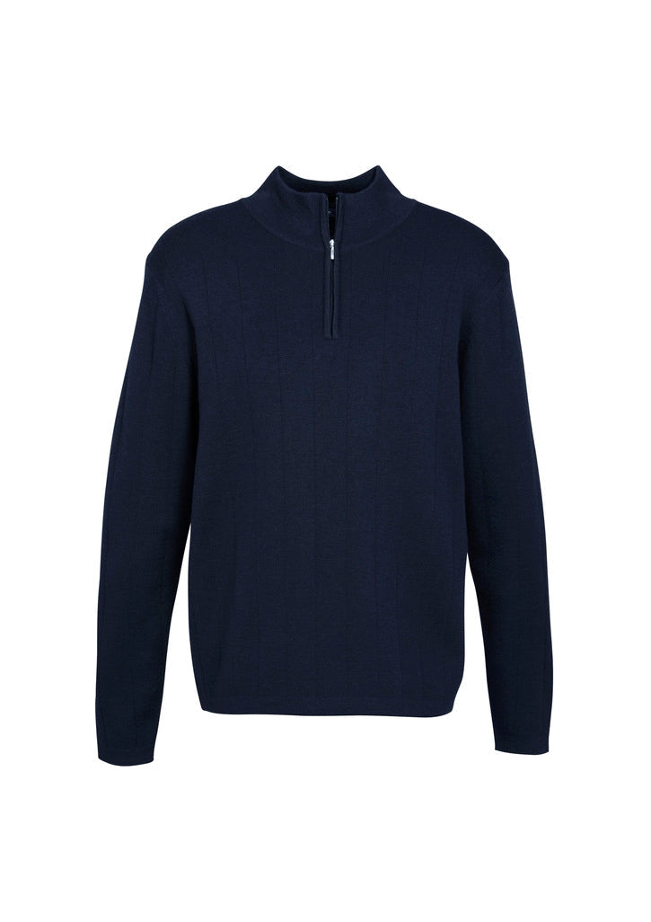 Biz WP10310 Mens 80/20 Wool-Rich Pullover